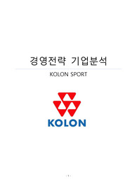 코오롱스포츠 KOLON SPORT 경영전략 기업분석