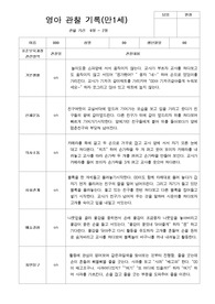 2학기 관찰일지 만 1세 10페이지