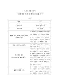 [독서토론세미나] 완벽에 대한 반론 - 나의 관점 찾기 과제