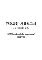 간세포암(HCC, Hepatocellular carcinoma) 케이스 스터디(CASESTUDY)-고체온, 체액과다, 출혈의 위험