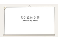 [간호이론] 앨버트 반두라, 자기효능이론