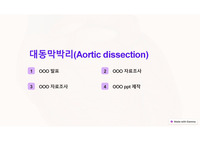대동맥박리(해리성대동맥류) PPT 문헌고찰 사례 간호진단 중재