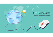 온라인 쇼핑 장바구니 고급 PPT 템플릿 다이어그램 그래픽 타입 flow 차트 아이콘