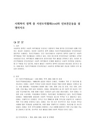 사회복지 정책 중 자선조직협회(cos)와 인보관운동을 설명하시오