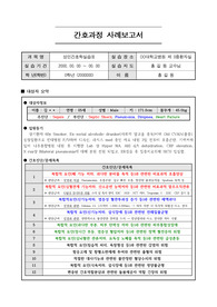 [A+] 폐혈증 CASE 간호과정 케이스 (작성자 - 현직자 및 교수님 컨펌 반영)