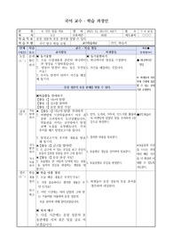 국어 수업지도안-겪은 일을 써요