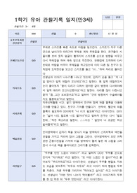 3-8월 만 3세 관찰일지 18명