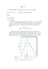 Spectrophotometric determination of a complex ion (Job&#039;s method)
