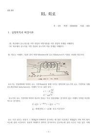[컴퓨터로 하는 물리학 실험 (북스힐)] 19. RL 회로 결과보고서 (A+)