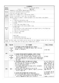 (통합교육) 오션드럼 교수계획안, 장애유아 지원 방안 포함