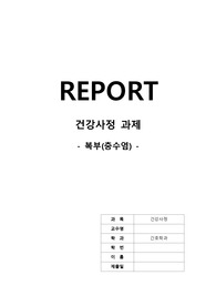 건강사정 과제 - 복부사정/급성충수염/충수돌기염/맹장염/간호진단SOAPIE