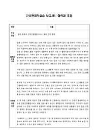 A+ 받은 간호관리학 &#039;협력과 조정&#039; 주제 보고서 // 주제 &lt;일반병동과 간호간병통합서비스 병동 간의 협력&gt;