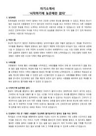 자기소개서