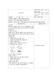 성인간호, 낙상예방 (환자)교육계획안