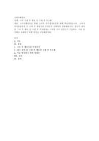나의 구매 후 행동 및 구매 후 부조화