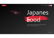 삐도리의 PPT 탬플릿 일본 음식(일식)