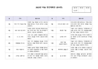 미술 연간계획안(영아-만3세)