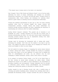 데일카네기 인간관계론 도서감상문(영문)