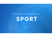 삐도리의 PPT 탬플릿 스포츠 인포그래픽 블루
