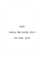 독후감_유튜브는 책을 집어삼킬 것인가_저자 김성우, 엄기호