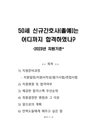 4050 신규간호사는 어느 병원에 합격했을까?