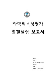 졸겔 실험 보고서 22.10.02