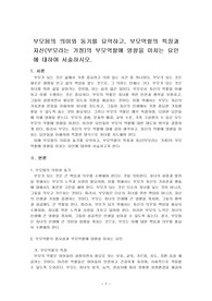 부모됨의 의미와 동기를 요약하고, 부모역할의 특징과 자신(부모라는 가정)의 부모역할에 영향을 미치는 요인에 대하여 서술하시오.