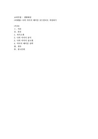 나의 이미지 메이킹 포트폴리오 작성하기