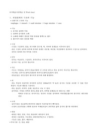 소화기계 문헌고찰 &amp; 자가학습(실습 컨퍼런스로 사용)