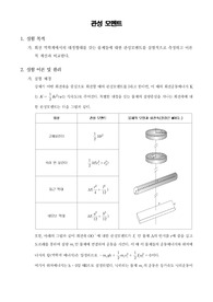 [일반물리학실험]관성 모멘트