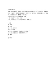 민간사회복지 조직인 자선조직화운동(COS)와 인보관운동의 특징을 비교분석하고 두 운동이