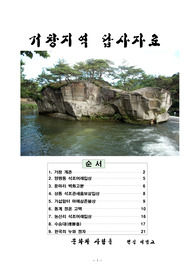 거창 개관   양평동 석조여래입상    둔마리 벽화고분    상동 석조관세음보살입상   가섭암터 마애삼존불상