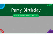 삐도리의 PPT 탬플릿 생일 파티 4