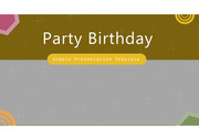 삐도리의 PPT 탬플릿 생일 파티 5