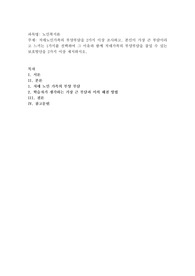 치매노인가족의 부양부담을 2가지 이상 조사하고, 본인이 가장 큰 부담이라고 느끼는 1가지를 선택
