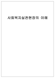 사회복지실천현장의 이해