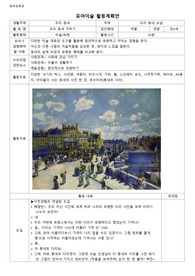 아동미술 활동계획안