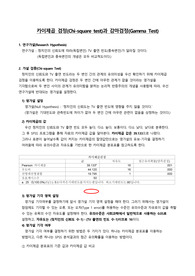 비교정치_통계분석[SPSS]카이제곱-감마검정(Chi square-gamma )
