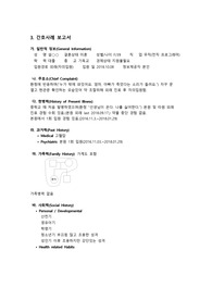 정신간호학 케이스 case study 환청과 관련된 불안