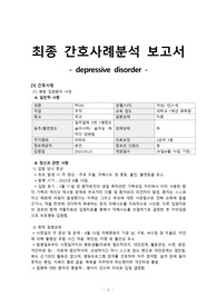 A+받은 불안장애 케이스입니다. 도출한 간호진단은 5개이지만, 간호과정의 적용은 우선순위 1개만했습니다. 간호진단 우울한 정서와 관련된 자해의 위험성