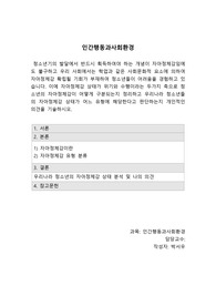 청소년기의 발달에서 반드시 획득하여야 하는 개념이 자아정체감임에도 불구하고 우리 사회에서는 학업과 같은 사회문화적 요소에 의하여 자아정체감 확립될 기회가 부재하여 청소년들이 어려움을 경험하고 있습니다. 이에 자아정체감 상태가 위기와 수행이라는 두가지 축으로 청소년의 자아정체감이 어떻게 구분되는지 정리하고 우리나라 청소년들의 자아정체감 상태가 어느 유형에 해