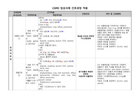 성인간호학 COPD 간호진단(진단11개, 수행有)