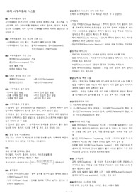 사무자동화필기(2024)시험에 나오는 사항들로 요점 정리