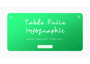 삐도리의 PPT 탬플릿 가격 테이블 인포그래픽