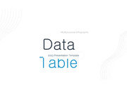 삐도리의 PPT 탬플릿 데이터 테이블 인포그래픽