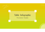 삐도리의 PPT 탬플릿 테이블 인포그래픽