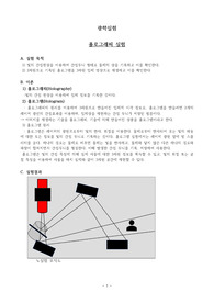 광학실험 A+레포트_홀로그래피 실험