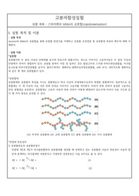 스타이렌과 MMA의 공중합(copolymerization) 실험 예비보고서