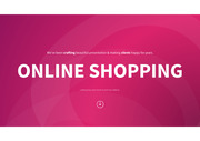 삐도리의 PPT 탬플릿 온라인 쇼핑 핑크