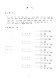 체육과 지도안 - 투기종목